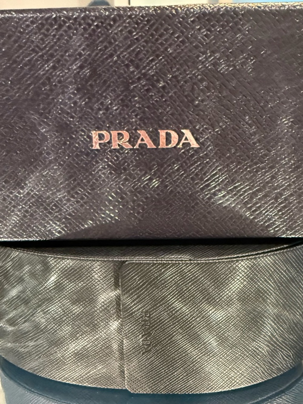 PRADA OVERSIZED ROUND TORTOISE SUNGLASSES - Picture 4 of 9